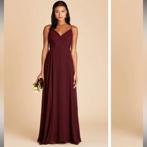 Birdy Grey Kaia bridesmaids dress in cabernet size M